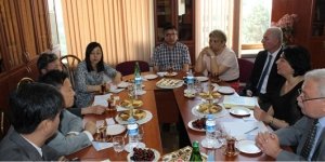 DISCUSSED THE PRIORITIES OF COOPERATION BETWEEN THE INSTITUTE OF ORIENTAL STUDIES AND THE CHINESE ACADEMY OF SOCIAL SCIENCES
