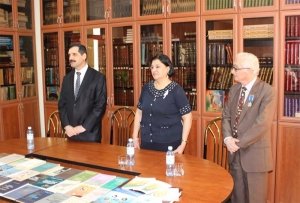TURKEY'S AMBASSADOR TO AZERBAIJAN VISITED INSTITUTE OF ORIENTAL STUDIES