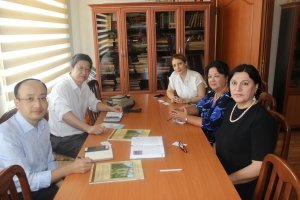 CHINESE SCHOLARS ARE INTERESTED IN RESEARCH CONDUCTED AT THE INSTITUTE OF ORIENTAL STUDIES